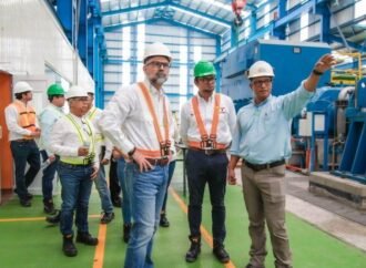 Visita SEDENER construcción de central de cogeneración de energía en Ciudad Mante