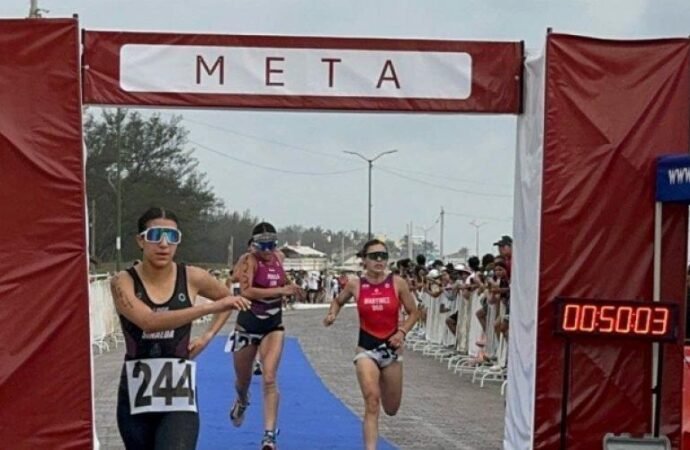 Tamaulipas alberga el Macro Regional CONADE de Triatlón 2025