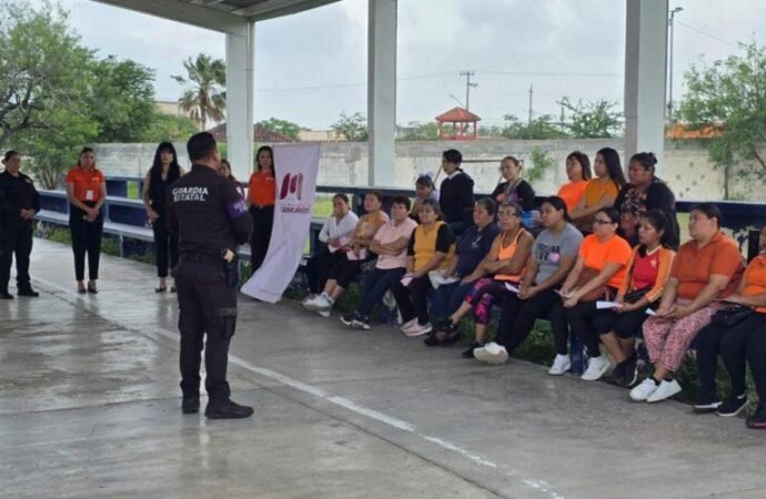 Recibe Guardia Estatal de Género reconocimiento en Matamoros por trabajo preventivo