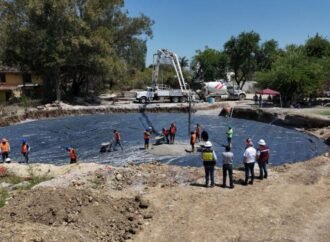 Construye Gobierno de Tamaulipas tanque de almacenamiento de agua potable en Victoria
