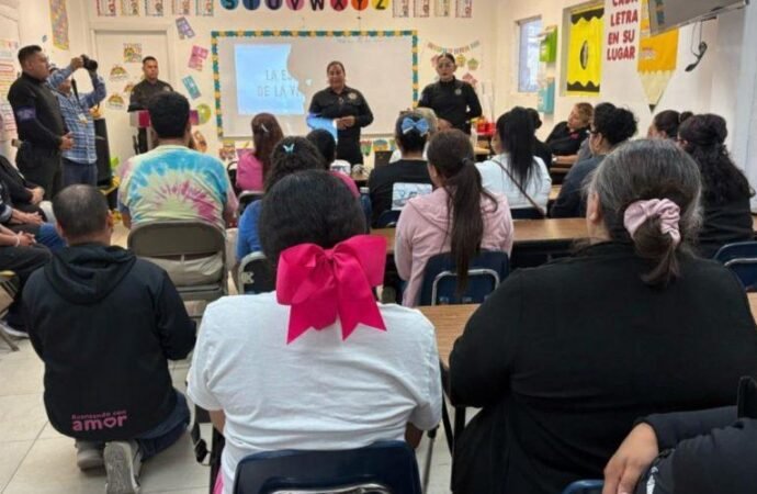 Imparte Guardia Estatal de Género taller preventivo en Matamoros