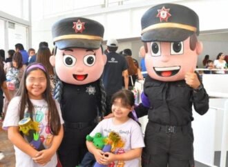 Guardia Estatal se une al TAMUX para celebrar a la niñez tamaulipeca