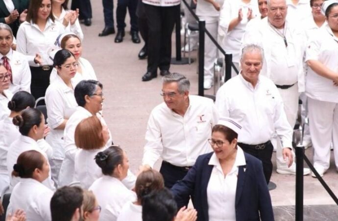 Impulsa Américo mejores condiciones laborales para personal de enfermería en Tamaulipas