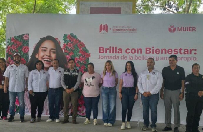 Participa Guardia Estatal de Género en jornada “Brilla con Bienestar”