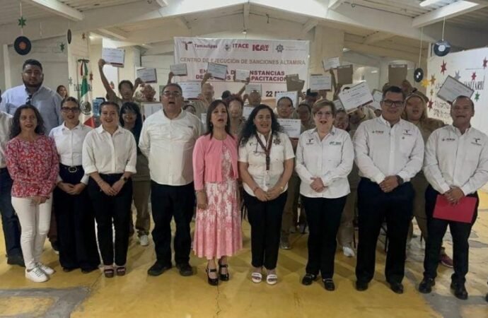 Más de 200 PPLs reciben constancia por capacitaciones laborales