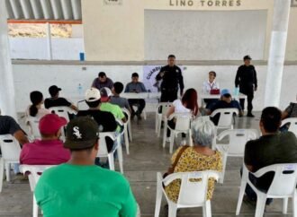 Imparte Guardia Estatal plática preventiva contra adicciones en Nuevo Morelos