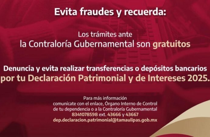 Más de mil personas servidoras públicas realizan su declaración patrimonial desde el día primero de mayo