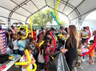 Abraza Tamaulipas a la niñez migrante en su día con festejo en los albergues del estado