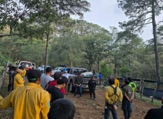 Coordinan acciones para el control del incendio forestal en Reserva de la Biosfera El Cielo