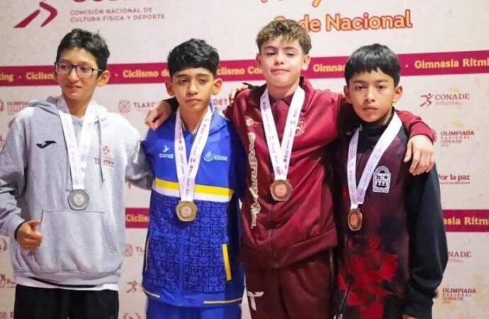 Cierra Tamaulipas con 17 medallas participación en luchas asociadas de la Olimpiada Nacional CONADE 2025
