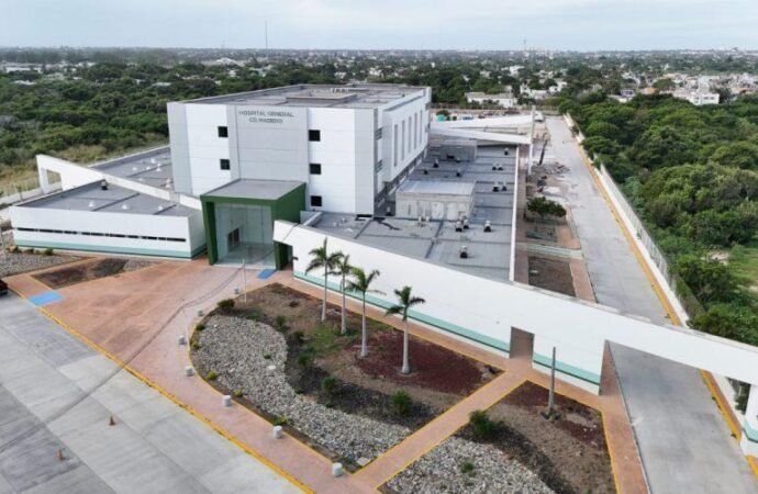 Avanza construcción del nuevo Hospital General Madero