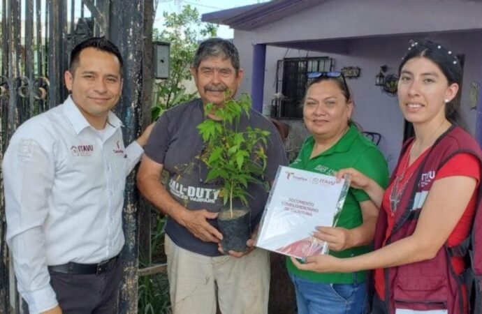 Lleva ITAVU certeza jurídica a colonias de Valle Hermoso