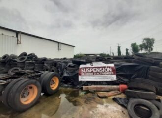 Clausura la PAUT centro de reciclaje de llantas; carecía de permisos