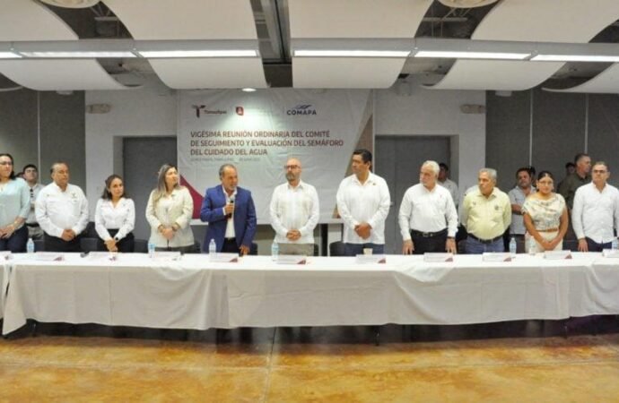 Presenta Secretaría de Recursos Hidráulicos actualización de los colores del Semáforo del Cuidado del Agua para Tamaulipas con vigencia en junio