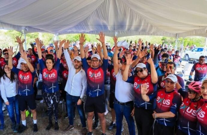 Celebra SEDENER Día Mundial del Viento con carrera ciclista