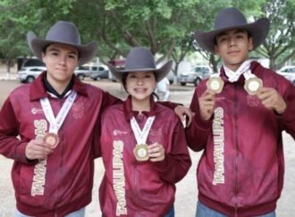 Arranca Tamaulipas con fuerza en el rodeo: tres oros y un bronce en Olimpiada Nacional CONADE 2025
