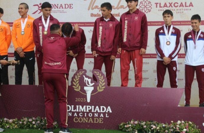 Suma Tamaulipas siete medallas en primeros tres días de Atletismo en Olimpiada Nacional