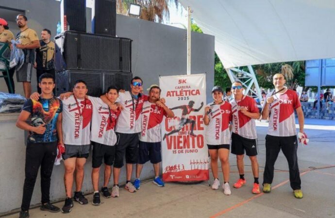 Éxito rotundo en la carrera “Corre como el viento”