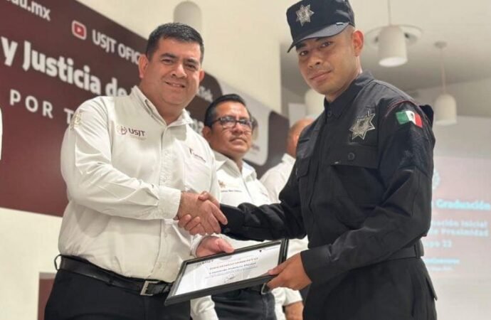Culminan su capacitación 44 cadetes en el curso de formación inicial de la USJT