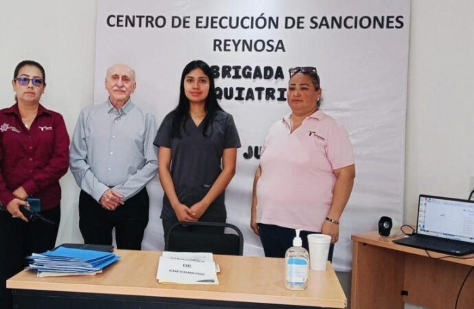 Reciben PPLs en CEDES Reynosa atención psiquiátrica gratuita