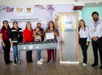 Continúa DIF Tamaulipas equipando desayunadores escolares y comedores comunitarios
