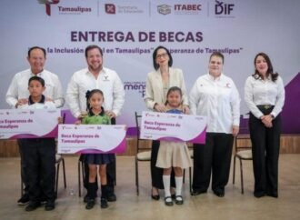 Entrega DIF Tamaulipas más de 1,800 becas a niñas, niños y jóvenes en situación de vulnerabilidad