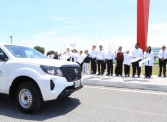 Da Américo banderazo de salida a vehículos del IMSS-Bienestar Tamaulipas