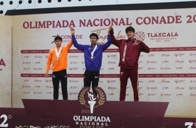 Oro y bronces para Tamaulipas en el arranque del atletismo de la Olimpiada Nacional 2025