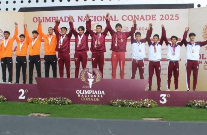 Jornada histórica para el atletismo de Tamaulipas; conquistan oro y récord nacional en relevo combinado