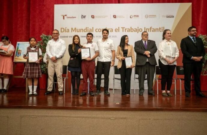 Refrenda STPS compromiso con erradicación del trabajo infantil en Tamaulipas