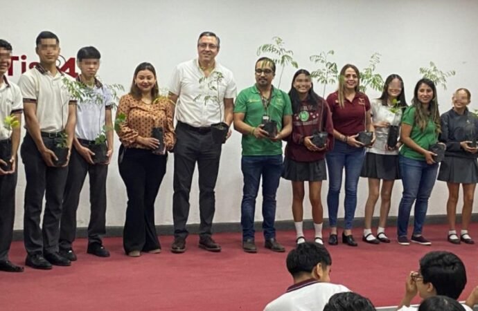 Fomentan conciencia ambiental en alumnos del CBTis 24