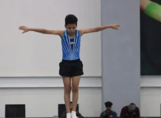 Gimnastas se cuelgan medallas históricas en Olimpiada Nacional