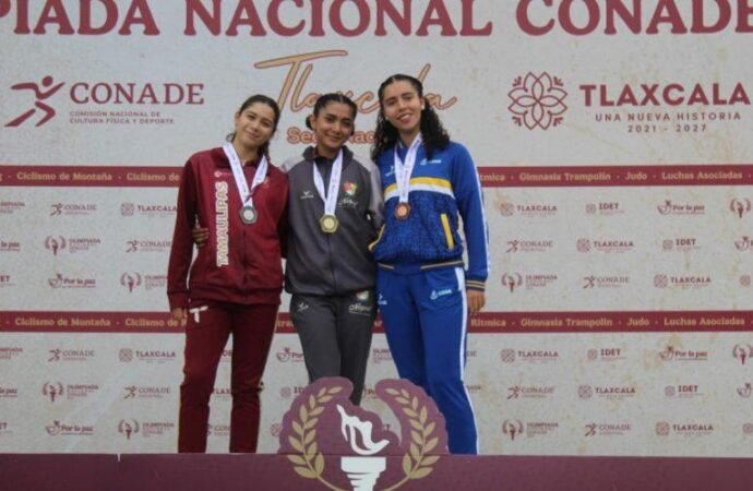 Tres medallas más para Tamaulipas en atletismo de Olimpiada Nacional